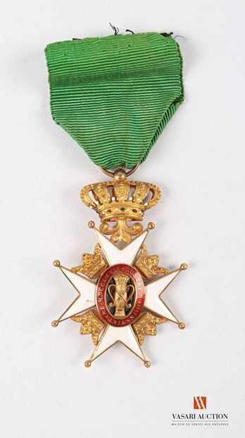 Sweden: Order of Wasa, founded in 1772, knight's...