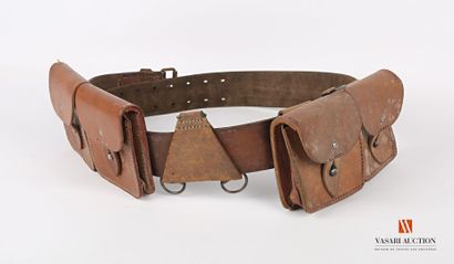 Troop belt model 1903 with two cartridge...