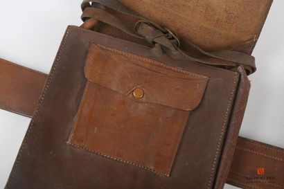 Officer's belt, marked inside 
