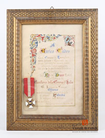 Italy: Order of the Crown, founded in 1868,...