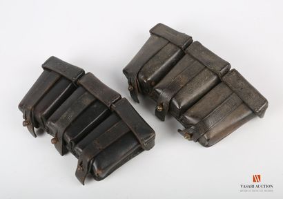 Pair of German cartridge belts model 1933,...