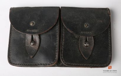 Cartridge belt model 1882 (2 specimens, repairs),...