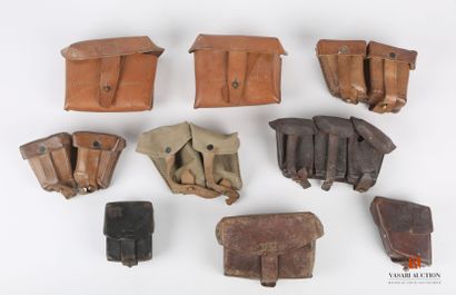 Set of cartridge belts from the first and...