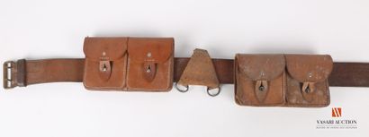 Troop belt model 1903 with two cartridge...