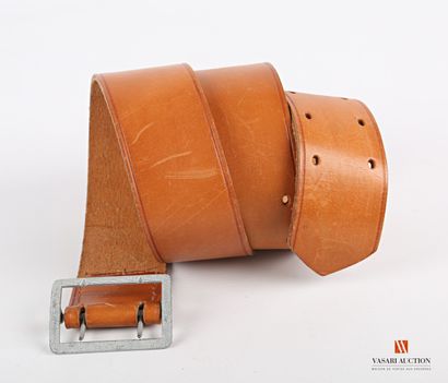 Air Force officer's belt, aluminum buckle...