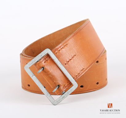 Air Force officer's belt, aluminum buckle...