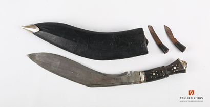 Kukri, beautiful slightly curved blade of...