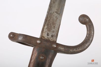 Sword-bayonet GRAS model 1874, straight blade...