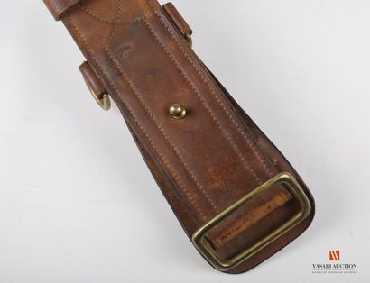 Officer's belt, marked inside 