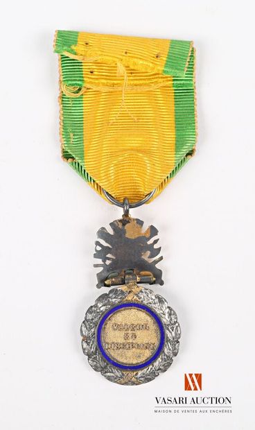 Military medal, token 27 mm, mobile bélière,...