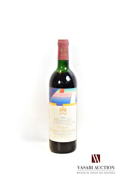 1 bottle Château MOUTON ROTHSCHILD Pauillac...