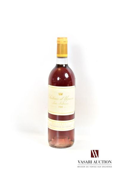 1 bottle Château d'YQUEM 1er Cru Sup Sauternes...