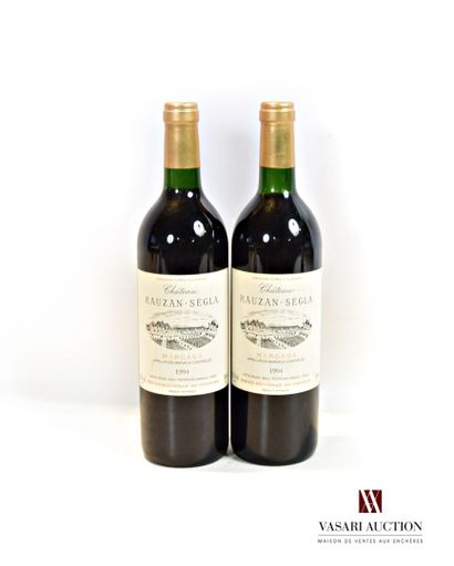 2 bottles Château RAUZAN SÉGLA Margaux GCC...