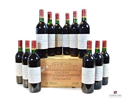 12 bottles Château HAUT BAGES LIBÉRAL Pauillac...