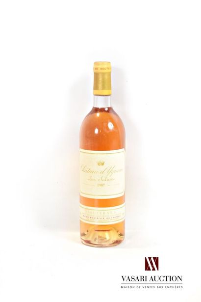 1 bottle Château d'YQUEM 1er Cru Sup Sauternes...