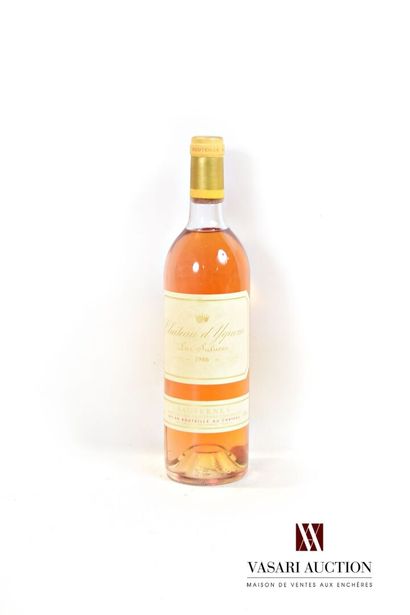 1 bottle Château d'YQUEM 1er Cru Sup Sauternes...