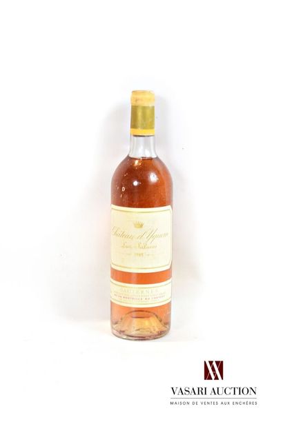 1 bottle Château d'YQUEM 1er Cru Sup Sauternes...