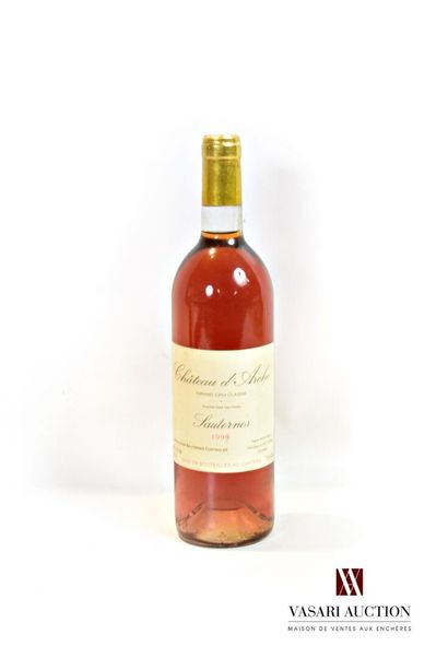 1 bottle Château d'ARCHE Sauternes GCC 1990

	And....