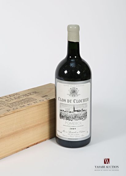 1 double magum	CLOS DU CLOCHER	Pomerol	2009

(3...