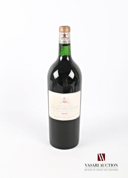 1 magnum	Château PAPE CLÉMENT	Graves GCC	1970

	Et....