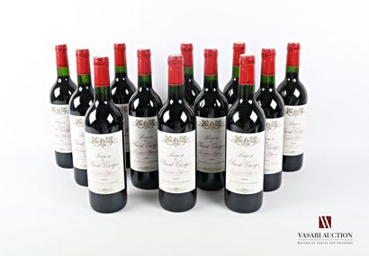 12 bouteilles	BARON DE SAINT GEORGES	Bordeaux...
