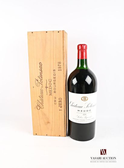 1 jéro	Château POTENSAC	Médoc	1978

(4,5...