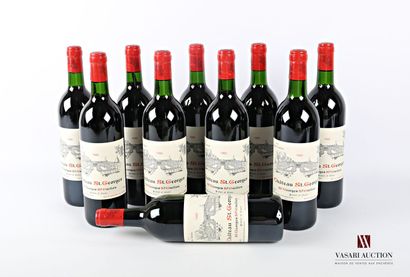 10 bouteilles	Château SAINT GEORGES	St Georges...