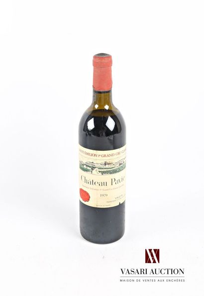 1 bouteille	Château PAVIE	St Emilion 1er...