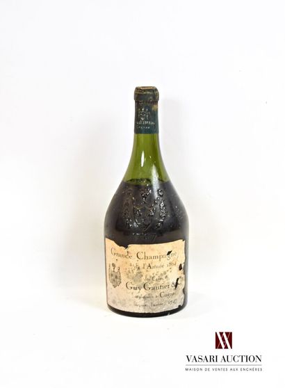 1 bouteille	 GRANDE CHAMPAGNE mise des Caves...
