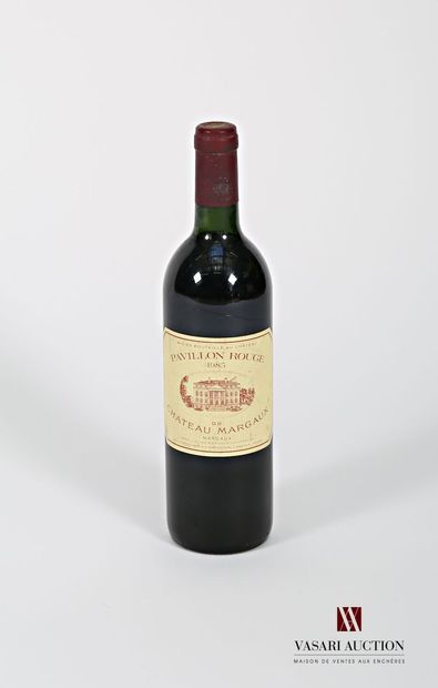 1 bouteille	PAVILLON ROUGE de CH. MARGAUX	Margaux	1985

	Et....