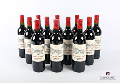 12 bouteilles	Château SAINT GEORGES	St Georges...