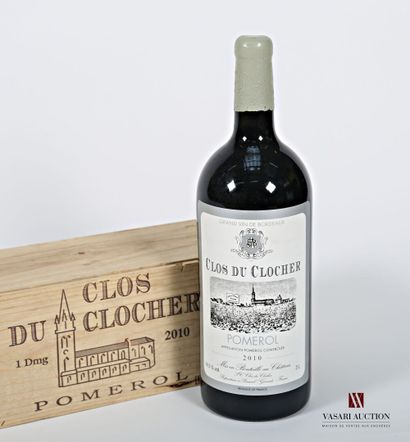 1 double magum	CLOS DU CLOCHER	Pomerol	2010

(3...