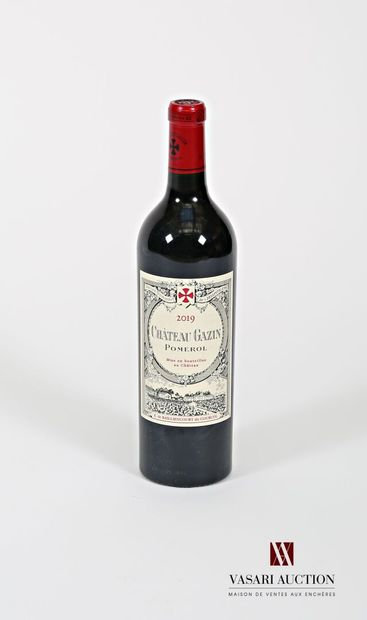 1 bouteille	Château GAZIN	Pomerol	2019

	Présentation...