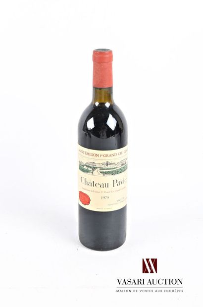 1 bouteille	Château PAVIE	St Emilion 1er...
