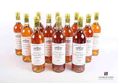 12 bouteilles	Château RABAUD PROMIS	Sauternes...