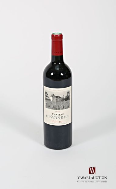 1 bouteille	Château L'EVANGILE	Pomerol	2019

	Présentation...
