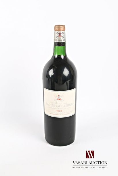 1 magnum	Château PAPE CLÉMENT	Graves GCC	1970

	Et....