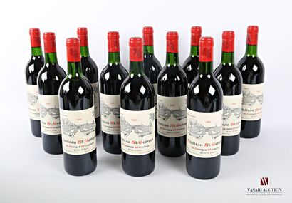 12 bouteilles	Château SAINT GEORGES	St Georges...