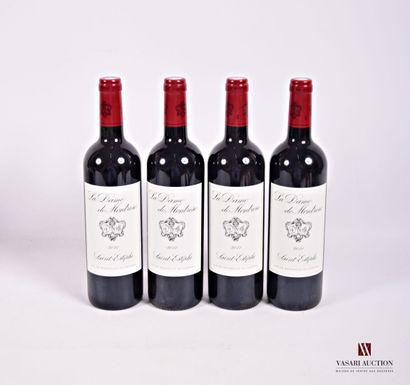 4 Bottles LA DAME DE MONTROSE St Estèphe...