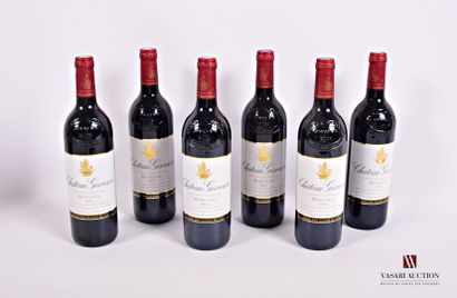 6 Bottles Château GISCOURS Margaux GCC 2004

	Presentation...