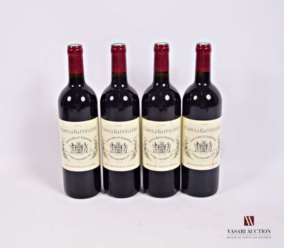 4 Bottles CLOS LA GAFFELIÈRE St Emilion GC...