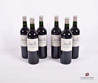 6 Bouteilles	Château CANTEMERLE	Haut Médoc...