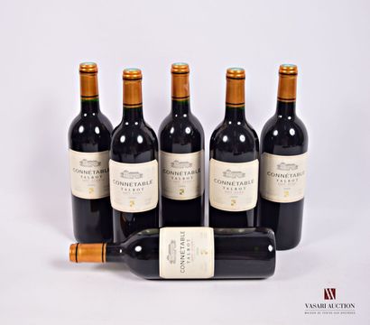 6 Bouteilles	CONNÉTABLE DE TALBOT	St Julien...
