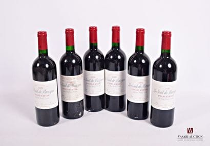 6 Bottles LE SEUIL DE MAZEYRES Pomerol 2000

	Et:...