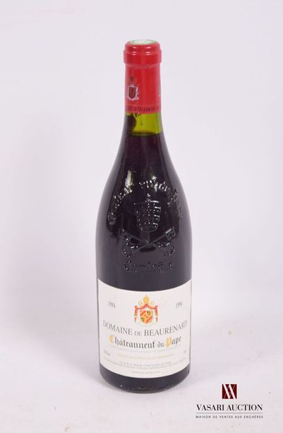 1 Bouteille	CHATEAUNEUF DU PAPE Domaine de...