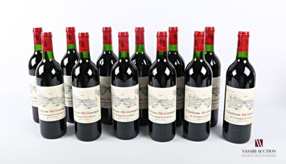 12 bottles Château SAINT GEORGES St Georges...