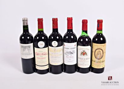 Lot de 6 blles comprenant :		

1 Bouteille	LES...