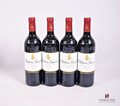 4 Bottles Château GISCOURS Margaux GCC 2007

	Presentation...