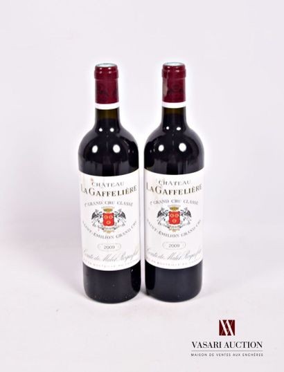 2 Bottles Château LA GAFFELIÈRE St Emilion...