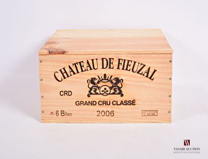 6 Bouteilles	Château de FIEUZAL	Graves GCC	2006

	CBO...